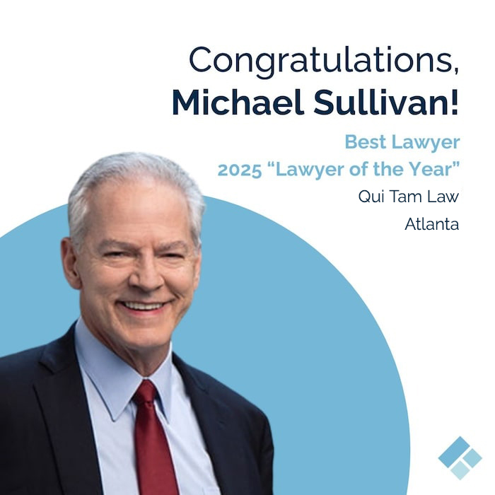  Michael Sullivan  has been recognized by Best Lawyers for his contributions to Qui Tam Law.