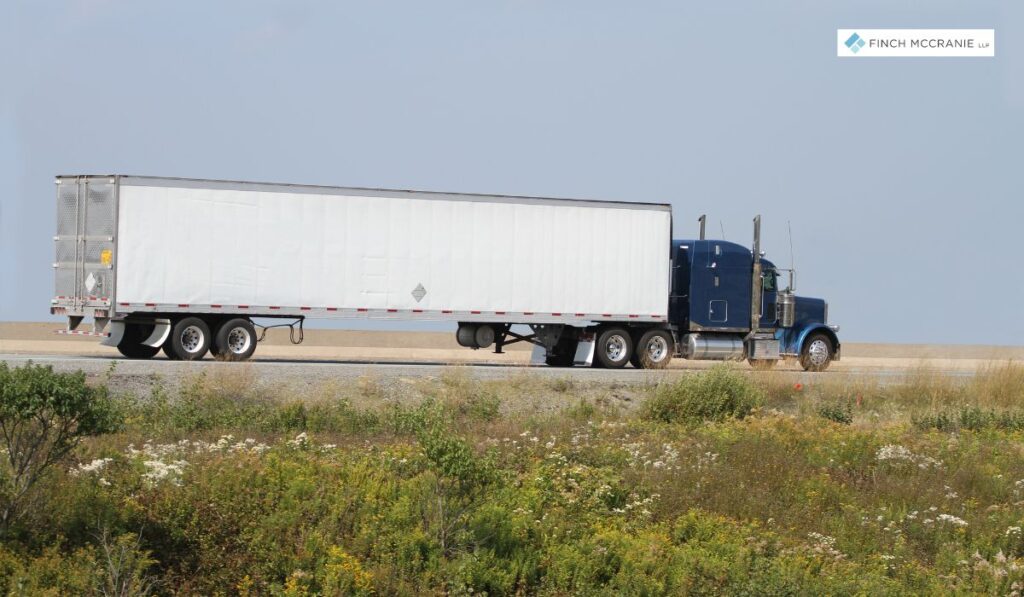 tractor-trailer accident