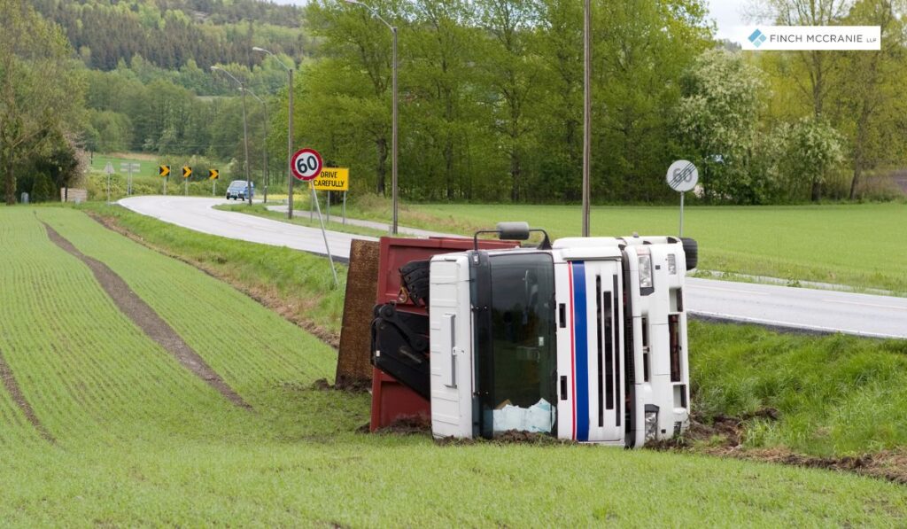 tractor-trailer accident