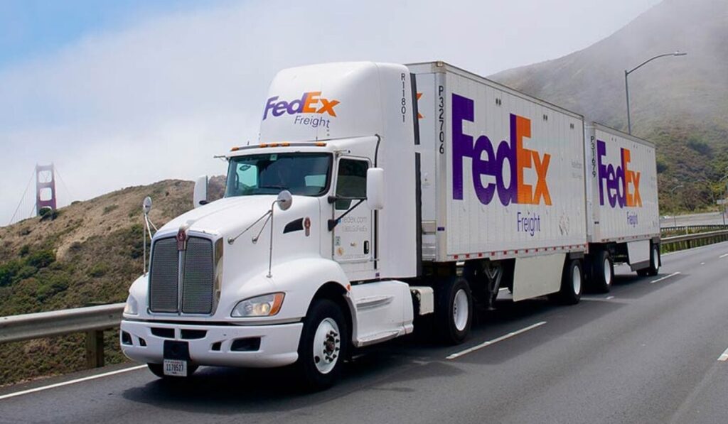 Delivery or FedEx Truck Driver